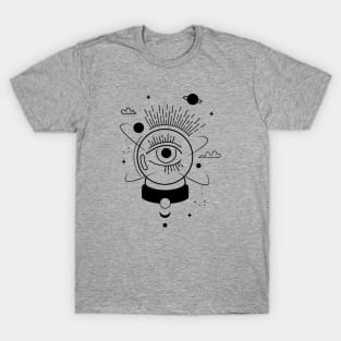 Psychedelic crystal ball eye T-Shirt